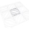 Ekena Millwork Small Otis Decorative Fretwork Wall Panels in Architectural Grade PVC, 11 3/8"W x 11 3/8"H x 3/8"T WALP12X12OTS - alternate 2